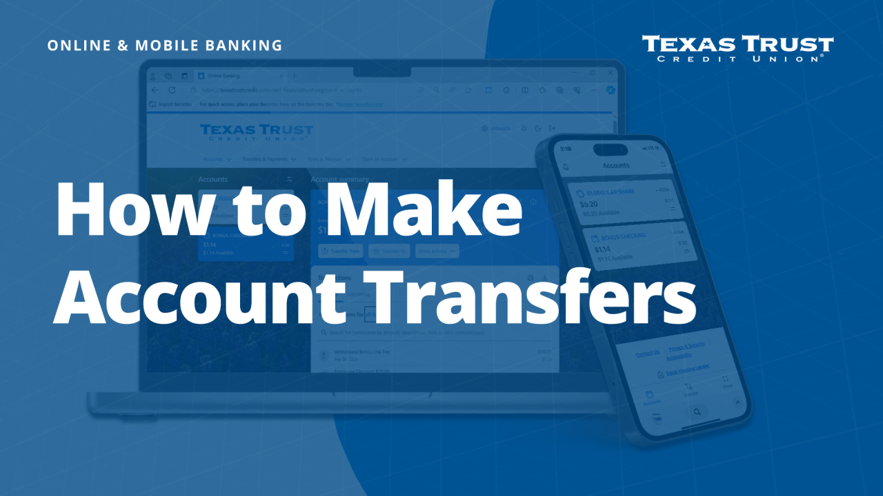 how to make transfers to members