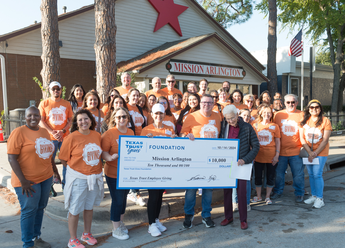 Texas Trust Gives Foundation, Employees Donated $315,000 in 2024